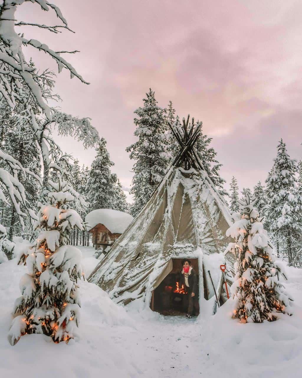 + Cắm trại trong rừng Rovaniemi - Trải nghiệm du lịch nên thử sau dịch