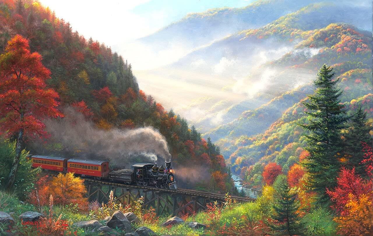 6. Great Smoky Mountains Railroad, Bryson, New York