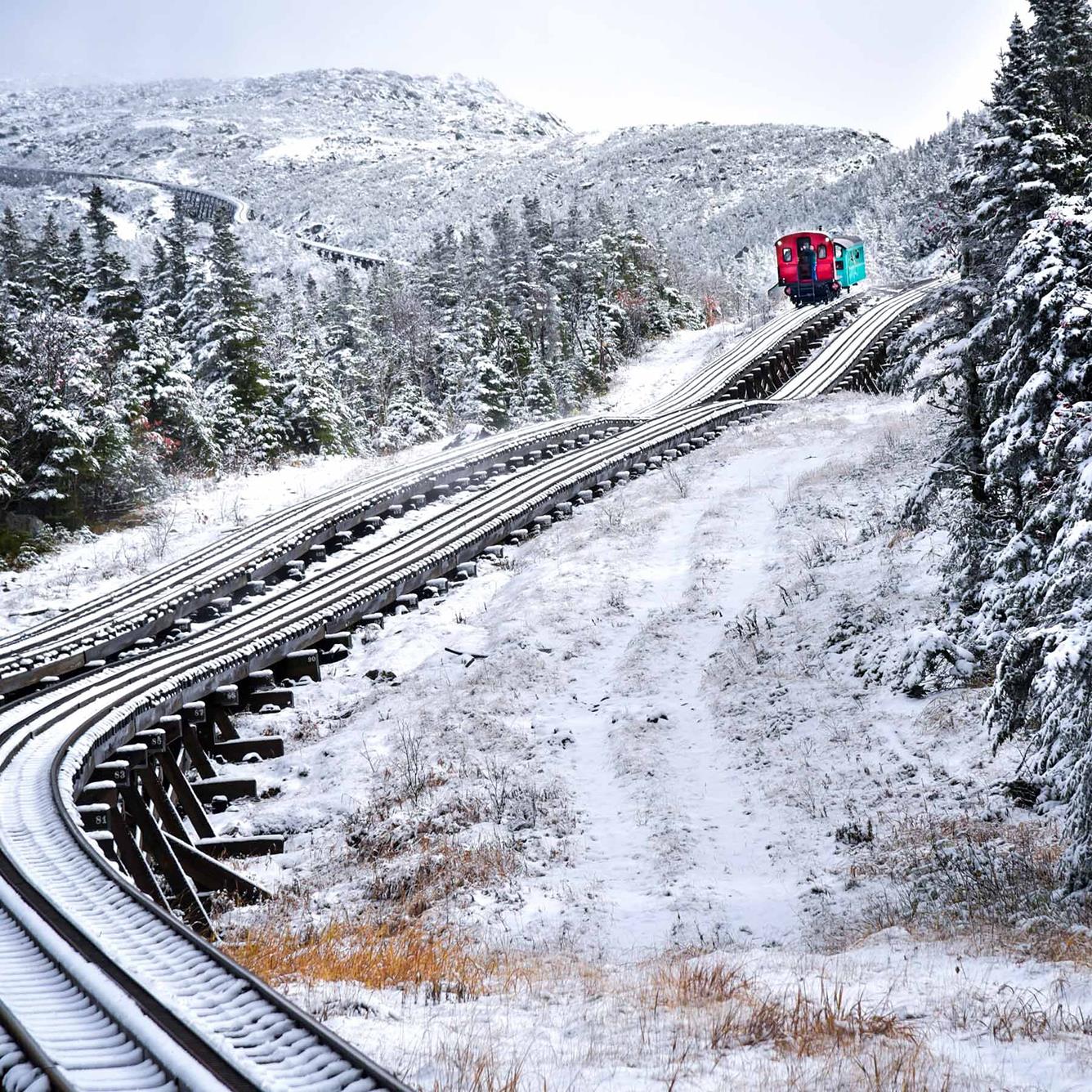 7. Mount Washington Cog Railway, Bretton Woods, New Hampshire