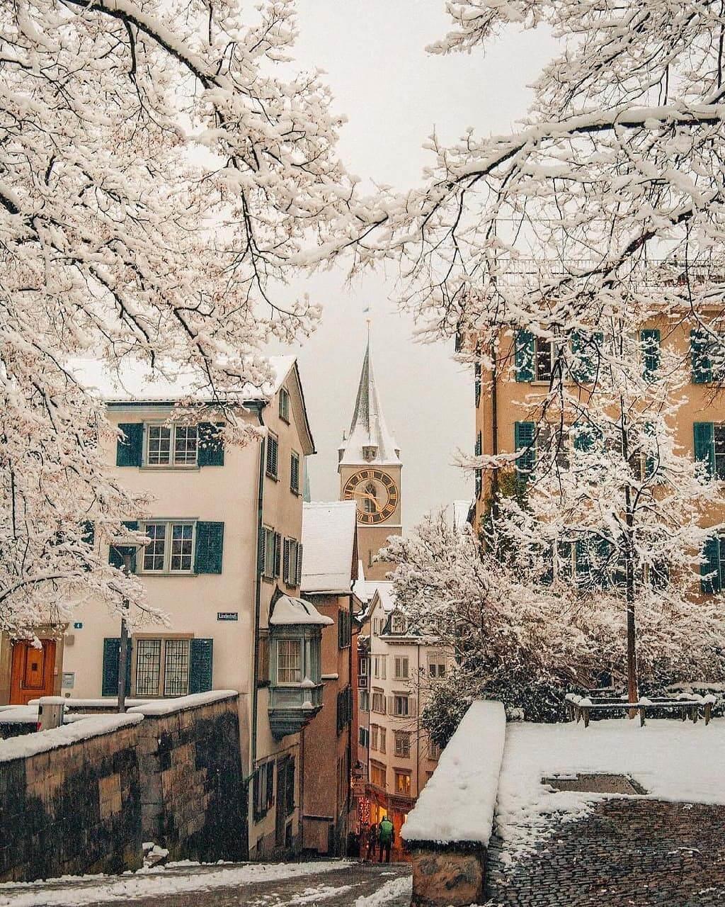Thụy Sĩ, lãng mạn cảnh sắc mùa đông tựa tranh vẽ | VIETRAVEL