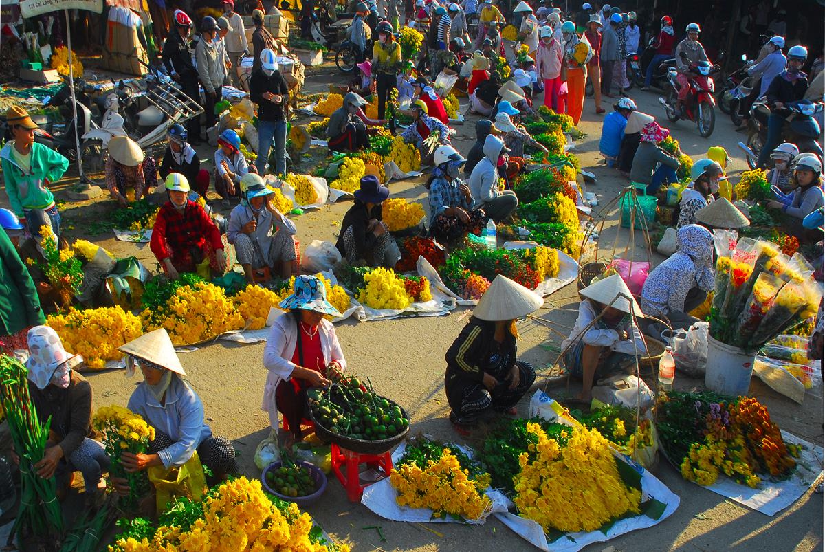 Đi chợ Tết ngày 30 ở xứ Huế