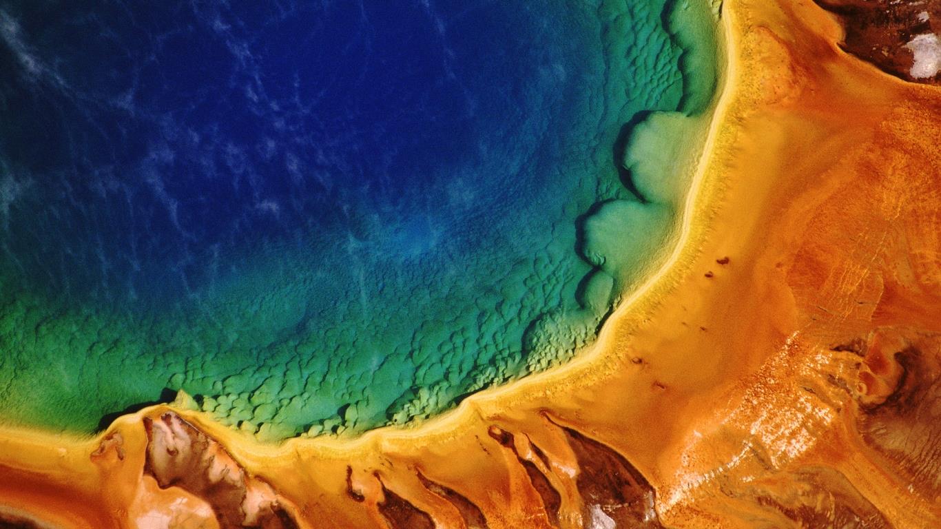 Suối nước nóng Grand Prismatic, Mỹ
