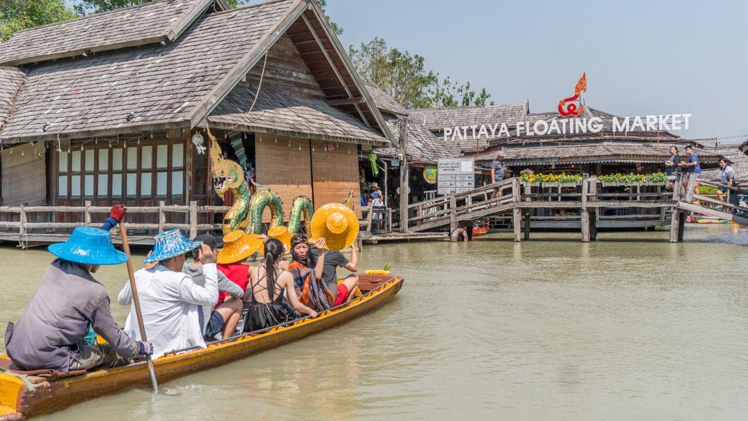 Trải nghiệm ngày khám phá chợ nổi Bốn Miền ở Pattaya VIETRAVEL Vietravel