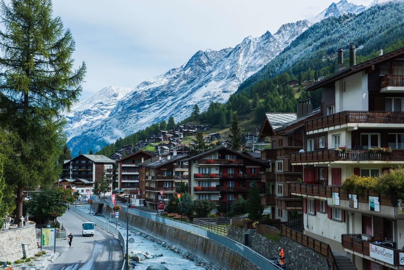 Thụy Sĩ, lãng mạn cảnh sắc mùa đông tựa tranh vẽ