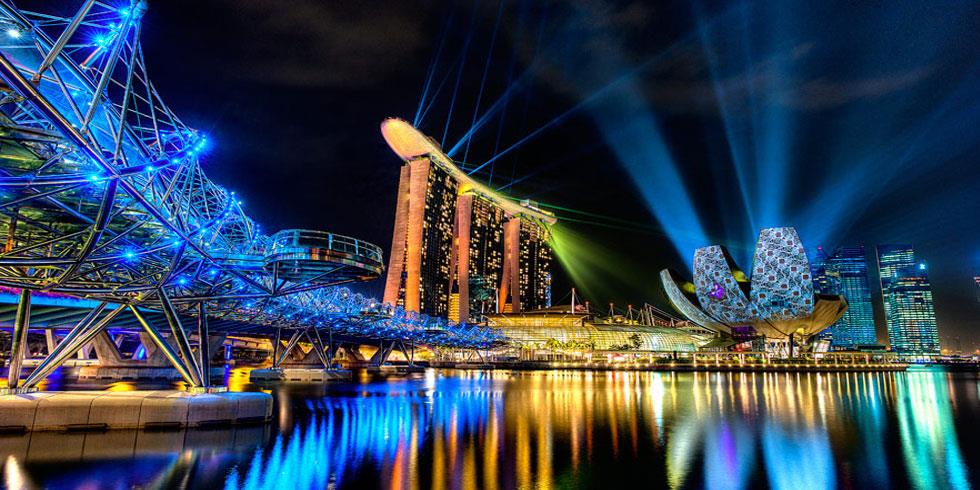1. Du lịch Singapore – Malaysia  