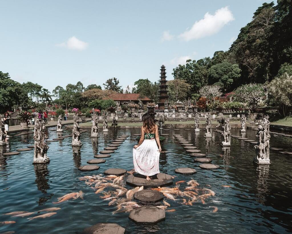 Thánh địa tôn giáo của người Bali cung điện Tirta Gangga