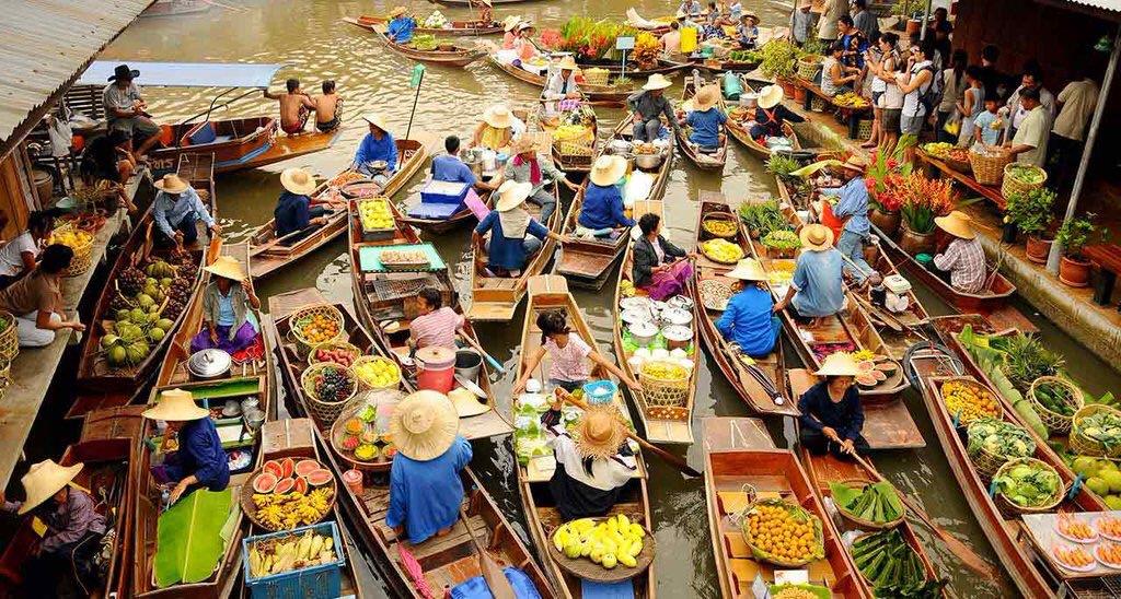 Chợ nổi Pattaya