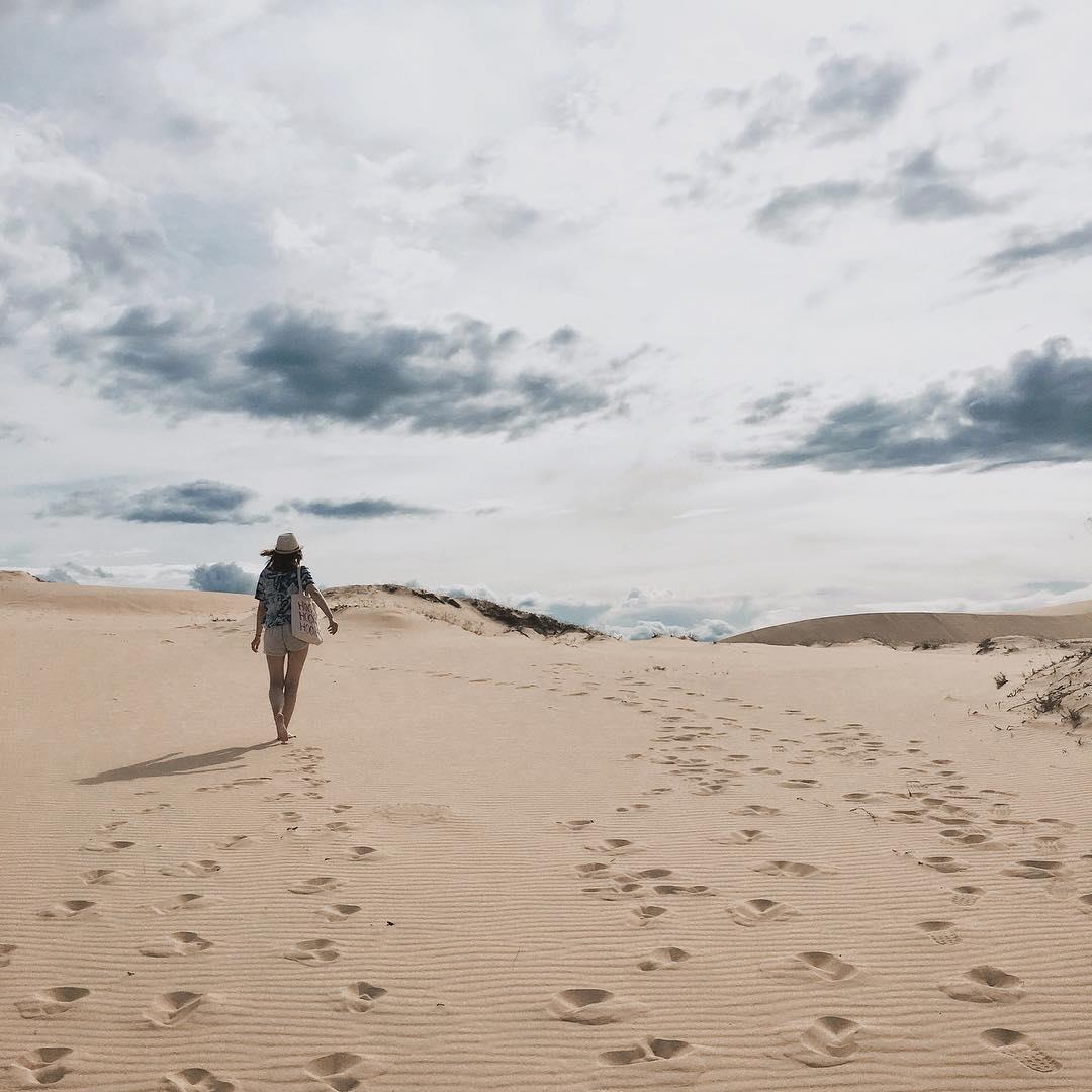 Quang Phu sand dunes, miniature Sahara desert of Quang Binh