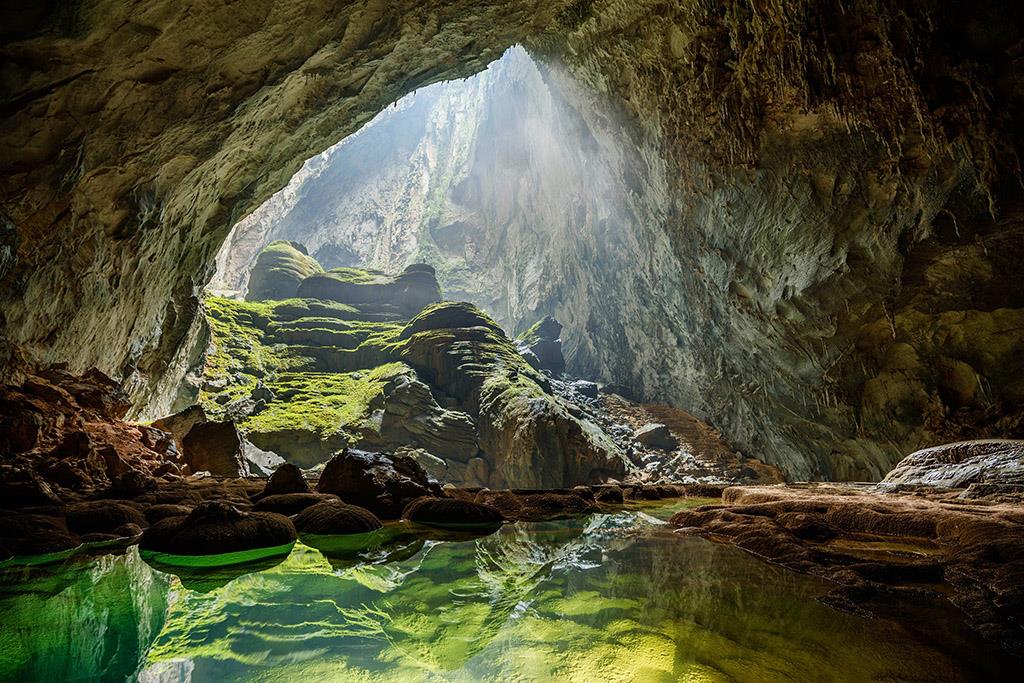 Hang Son Doong, the starting point of the adventure journey