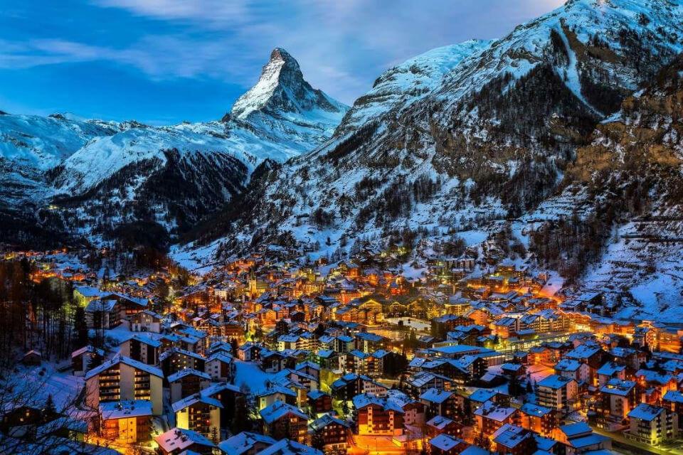 Thị trấn Zermatt, Thuỵ Sĩ