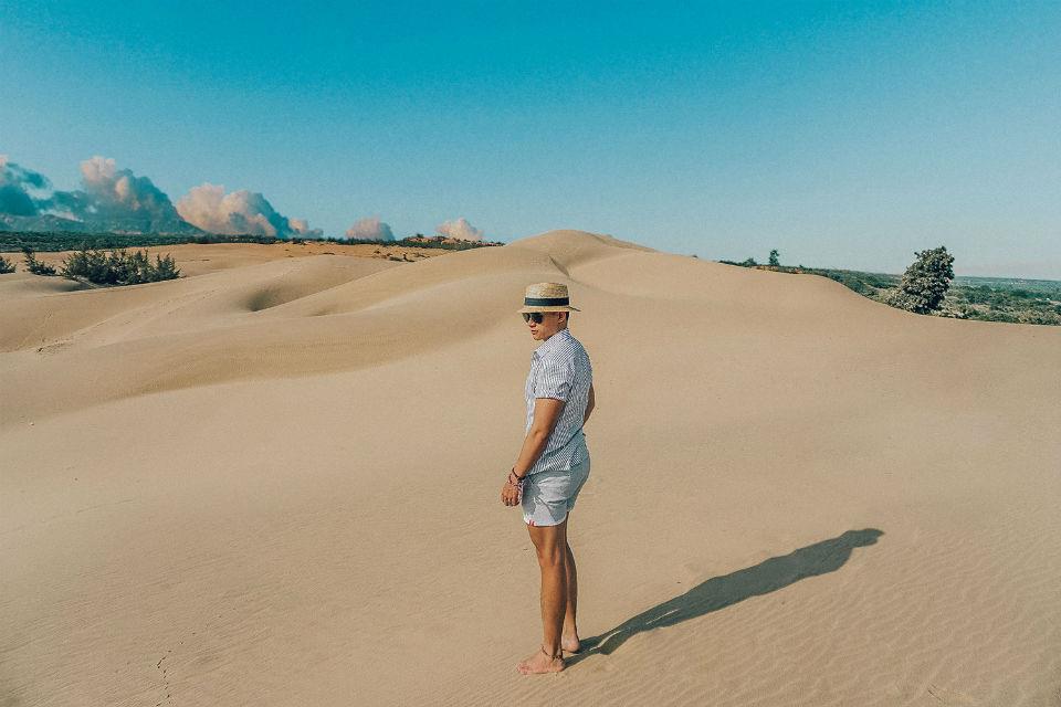 Dạo chơi trên đồi cát Nam Cương