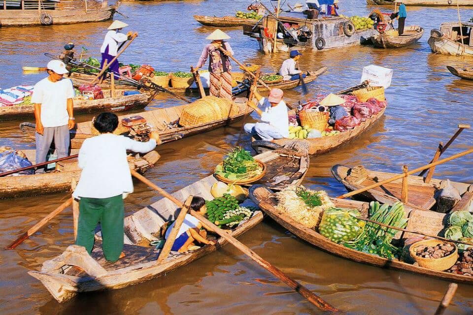 Cai Be Floating Market, Tien Giang
