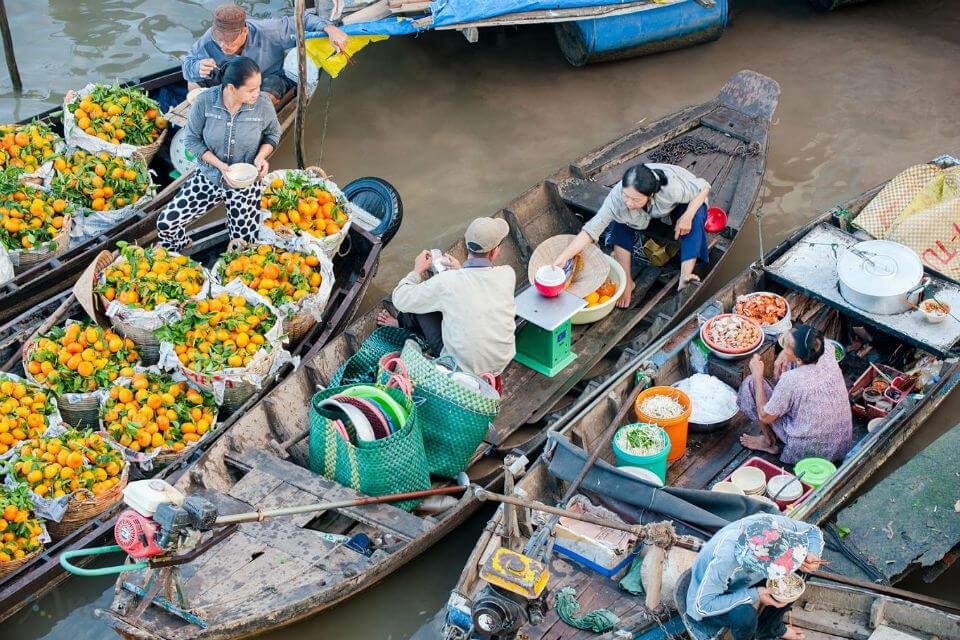 Cai Rang Floating Market, Can Tho