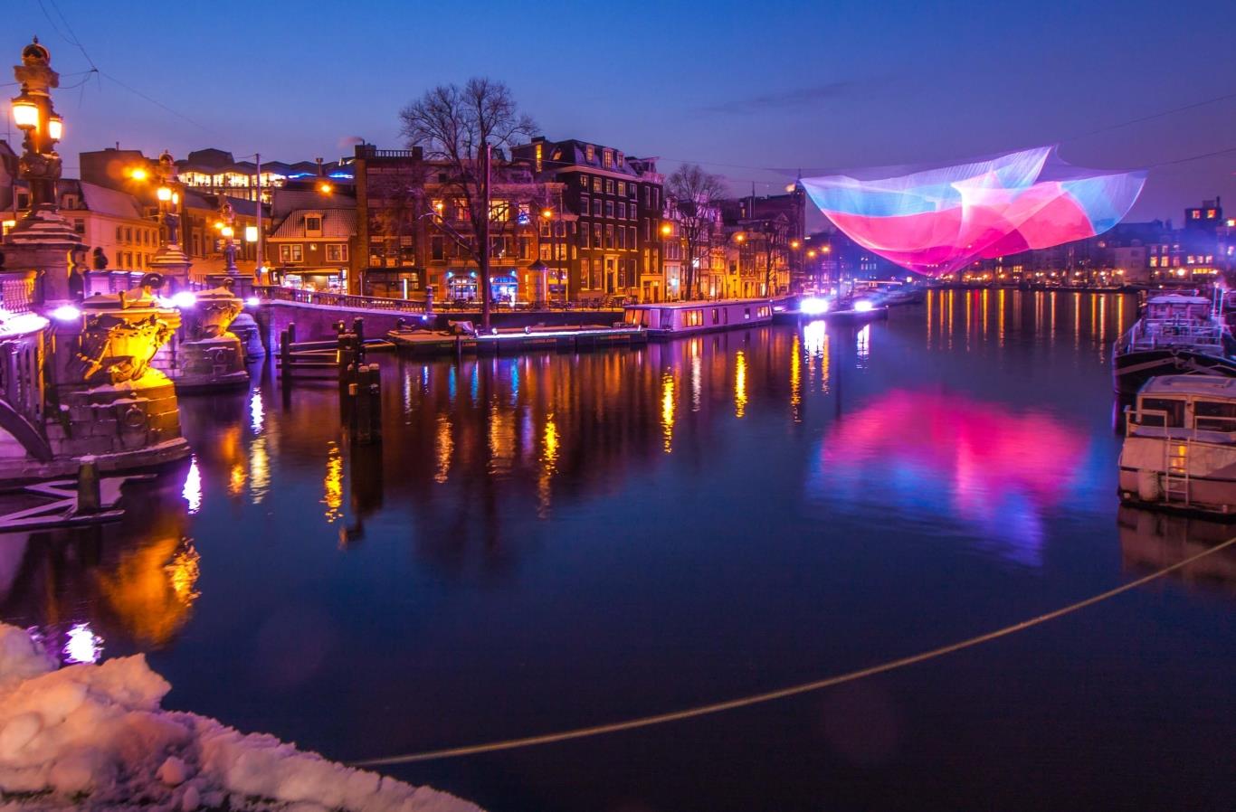 Kết quả hình ảnh cho Lễ hội ánh sáng ở Amsterdam