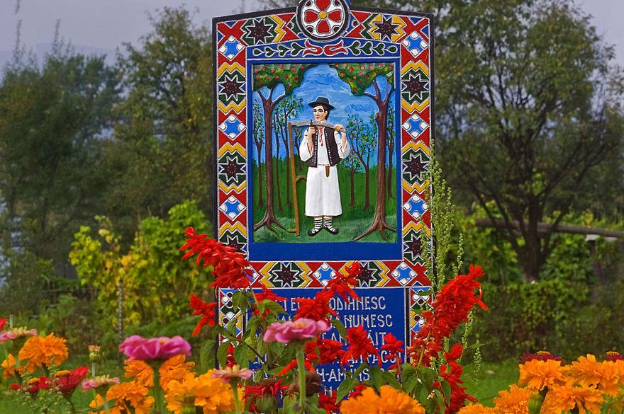 Nghĩa trang “vui vẻ” Merry, Romania