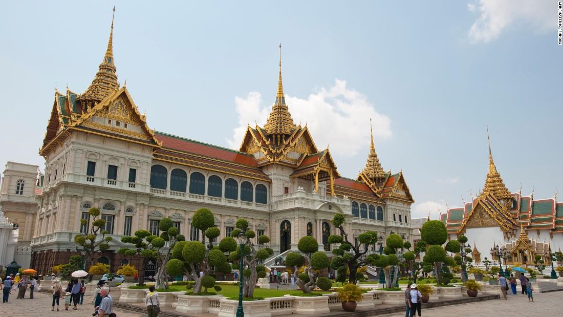 3. Cung điện Hoàng gia Bangkok, Thái Lan - Lượt khách thăm hằng năm: 8.000.000 người
