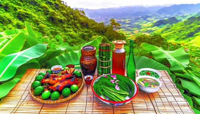 Khám Phá Ẩm Thực Tây Nguyên Vùng Đất Núi Rừng