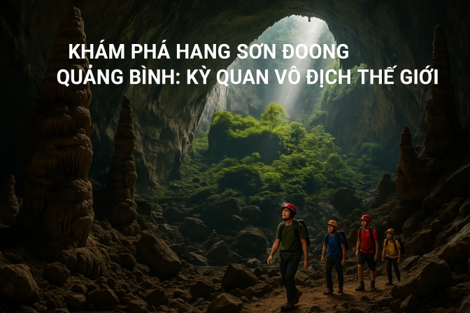 Khám Phá Hang Sơn Đoòng Quảng Bình: Kỳ Quan Vô Địch Thế Giới