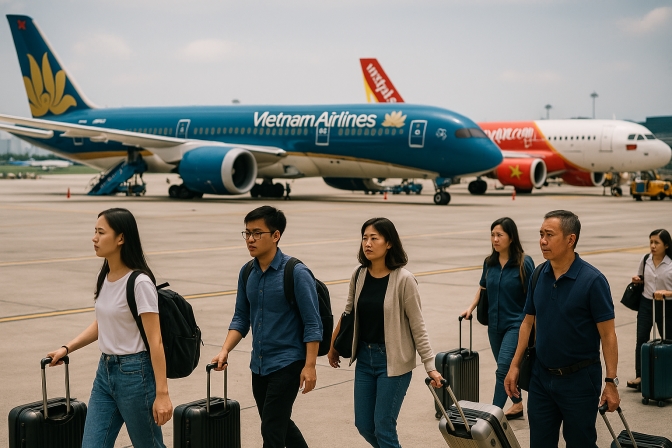Việt Nam Vượt Thái Lan Thành Thị Trường Hàng Không Lớn Thứ Hai Đông Nam Á