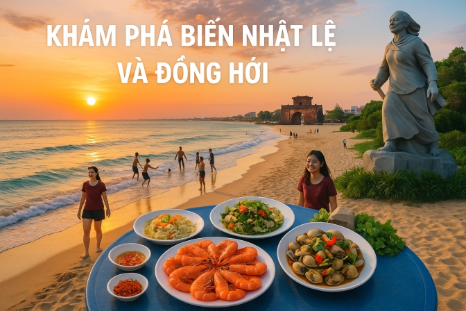 Khám Phá Biển Nhật Lệ và Đồng Hới