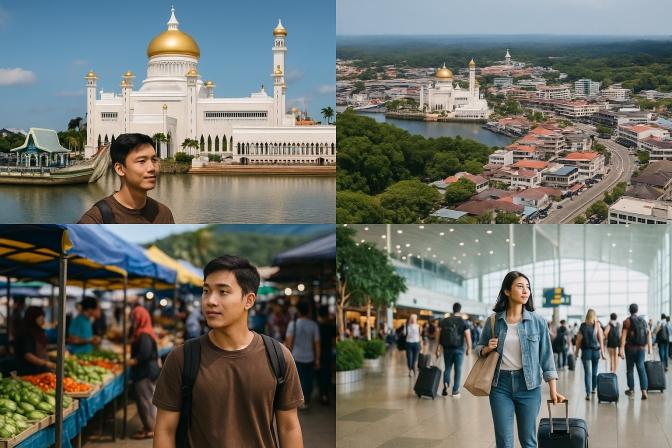 Hướng Dẫn Du Lịch Brunei Tự Túc Từ A Đến Z