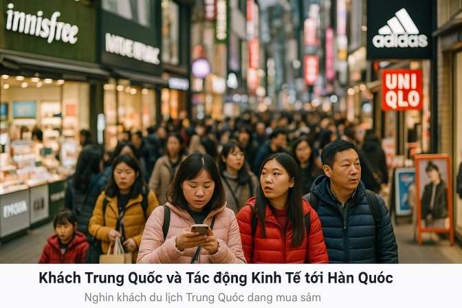 Khách Trung Quốc và Tác Động Kinh Tế Tới Hàn Quốc