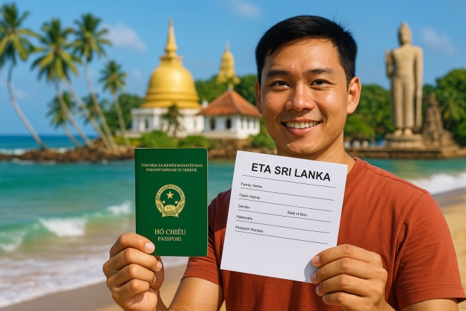 Hướng Dẫn Xin ETA Sri Lanka Trực Tuyến Và Thủ Tục Nhập Cảnh Mới Nhất