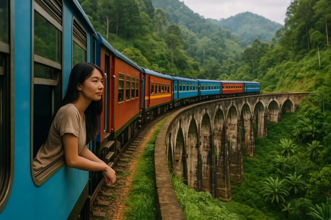 Hành Trình Tuyệt Vời Trên Chuyến Tàu Kandy Ella Tại Sri Lanka