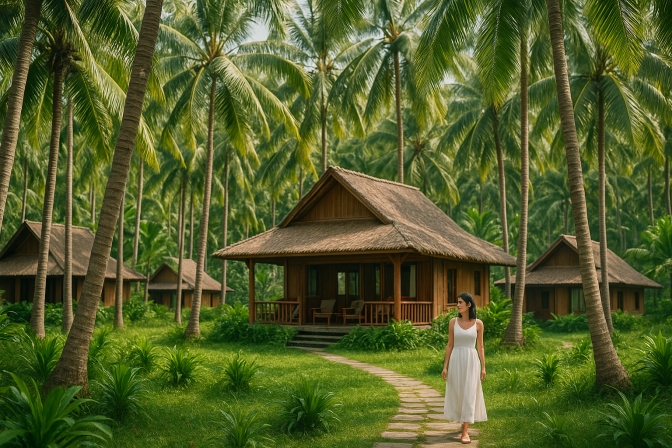 Khám Phá Rừng Dừa Liên Xô: Địa Điểm Lý Tưởng Cho Khu Nghỉ Dưỡng Sinh Thái