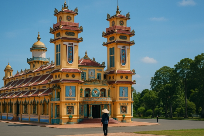Khám Phá Tòa Thánh Cao Đài Tây Ninh: Kiến Trúc, Văn Hóa Và Kinh Nghiệm Du Lịch