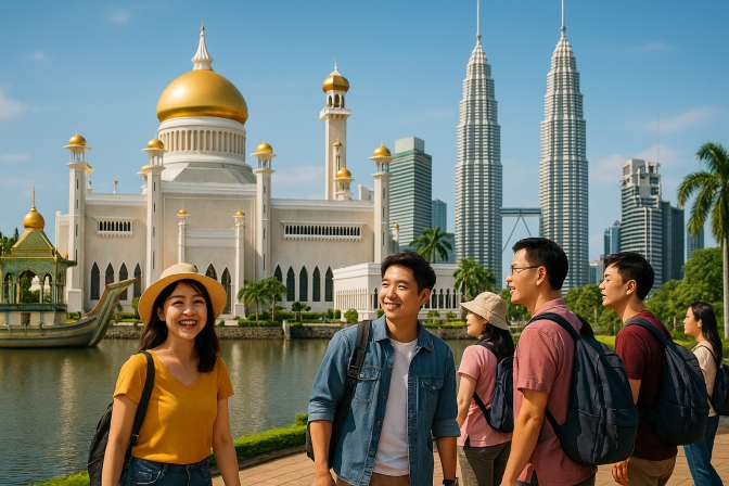 Khám Phá Ngắn Ngày: Hành Trình Kết Hợp Brunei và Malaysia