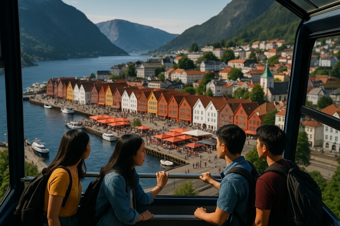 Khám Phá Bergen - Cửa Ngõ Vào Vịnh Hẹp Na Uy