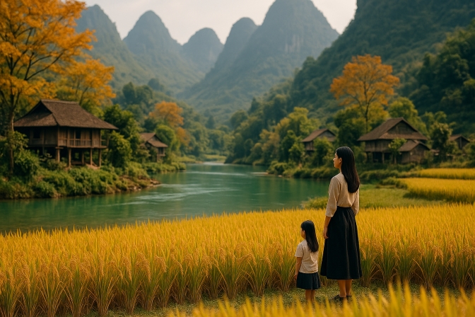 Khám Phá Cao Bằng: Vẻ Đẹp Mùa Thu và Bảo Vệ Môi Trường Vùng Cao