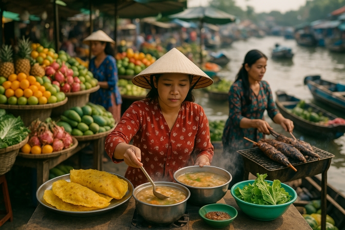 Khám Phá Ẩm Thực Độc Đáo Khi Du Lịch Cần Thơ