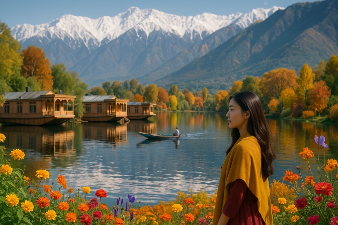 Khám Phá Thiên Đường Kashmir Ấn Độ Mùa Đẹp Nhất