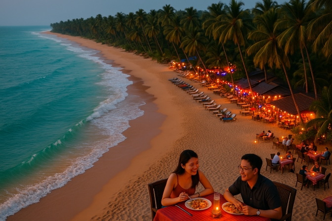 Trải Nghiệm Du Lịch Tự Túc tại Goa Ấn Độ: Bãi Biển, Ẩm Thực và Nghỉ Dưỡng