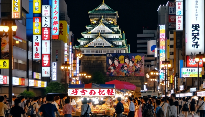 Khám phá Osaka: Điểm Đến Du Lịch Sôi Động và Nổi Bật Của Nhật Bản