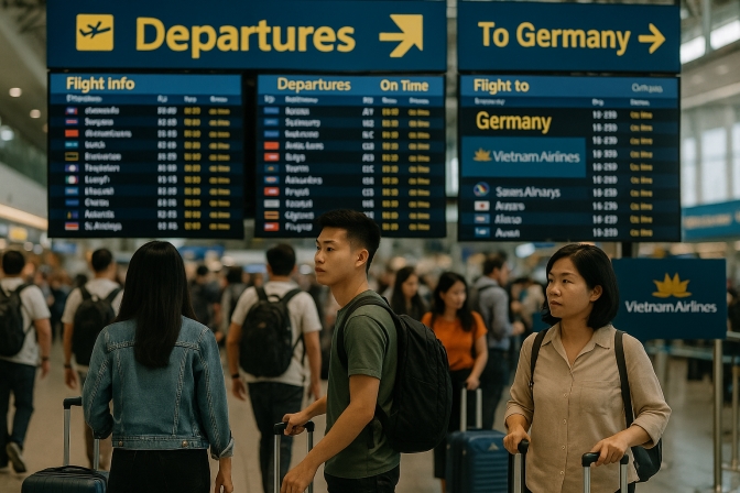 Kinh Nghiệm Mua Vé Máy Bay Từ Việt Nam Đến Đức