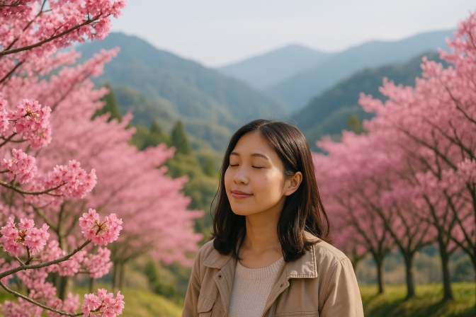 Thưởng ngoạn hoa anh đào tại Đài Loan mùa xuân: Điểm đến và thời gian lý tưởng