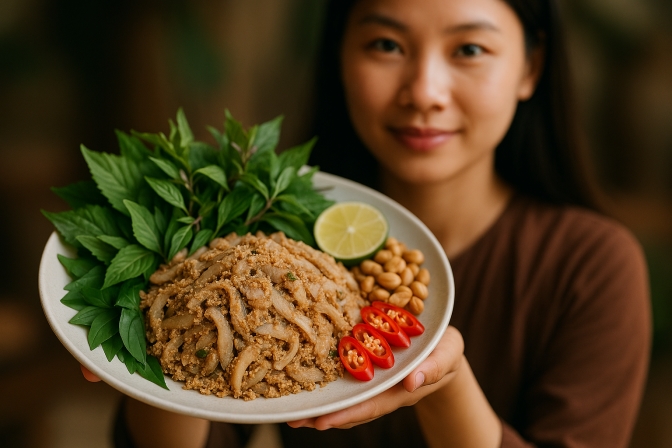 Khám phá gỏi nhệch Nga Sơn và cách chế biến hoàn hảo