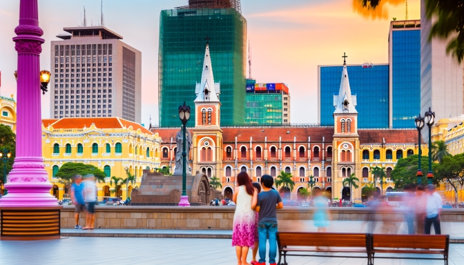 Khám phá Nhà thờ Đức Bà và Bưu điện Trung tâm Thành phố