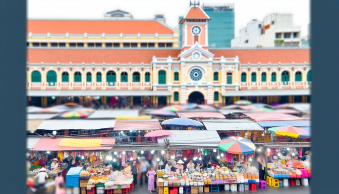 Khám phá Chợ Bến Thành: Biểu tượng sống động của Sài Gòn