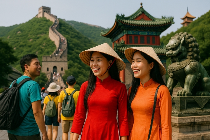 Việt Nam: Thị Trường Du Khách Lớn Thứ Tư Của Trung Quốc