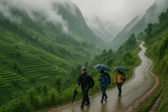 Khám phá vẻ đẹp Tây Bắc mùa mưa và những lưu ý quan trọng