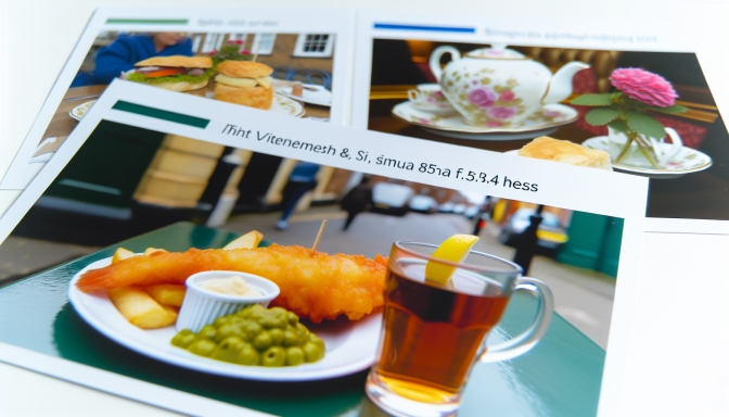 Khám Phá Ẩm Thực Anh Quốc: Từ Fish & Chips Đến Trà Chiều