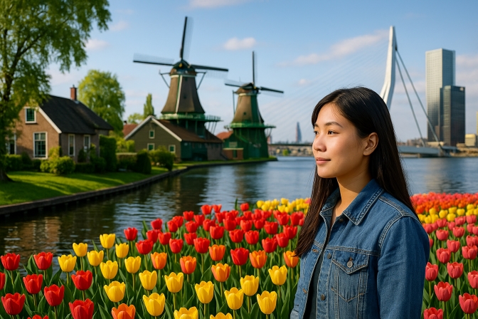 Khám Phá Hà Lan: Lịch Trình Du Lịch 5 Ngày 4 Đêm