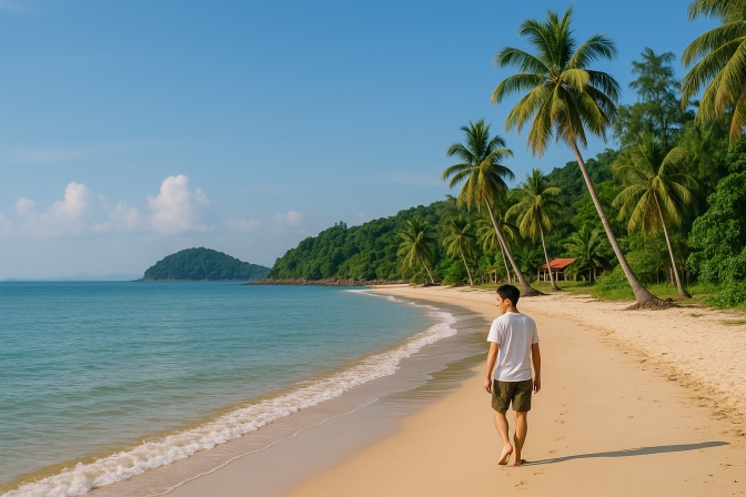 Khám Phá Đảo Cái Chiên: Viên Ngọc Bình Yên Giữa Biển Khơi