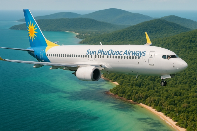 Khám phá Đường bay quốc tế Singapore - Phú Quốc cùng Sun PhuQuoc Airways