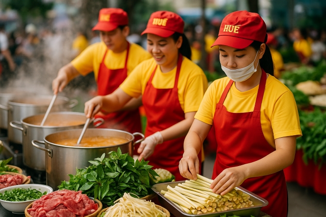 Sự Kiện Nấu Bún Bò Huế Xác Lập Kỷ Lục Việt Nam
