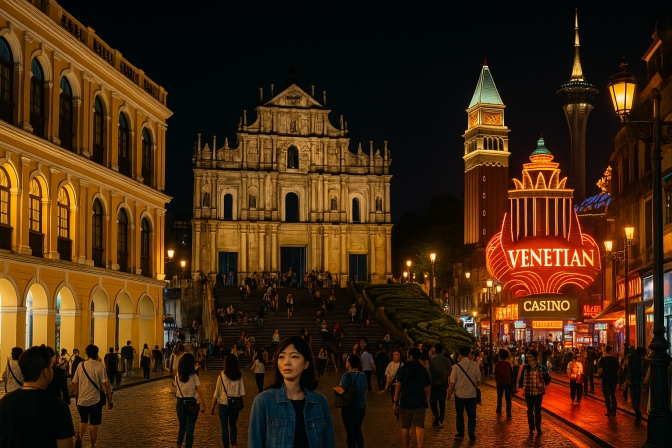 Khám Phá Vạn Vật Đẹp Của Macau: Từ Phố Cổ Đến Những Casino Tráng Lệ